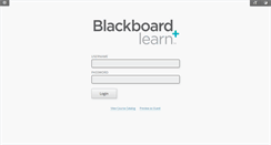 Desktop Screenshot of blackboard.smcm.edu